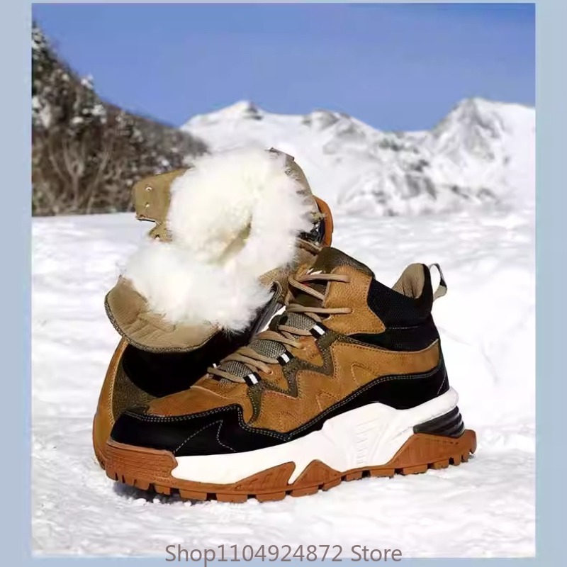 Winter Warm Wool Cotton Shoes  - đánh giá và giá Men Shoes Marks