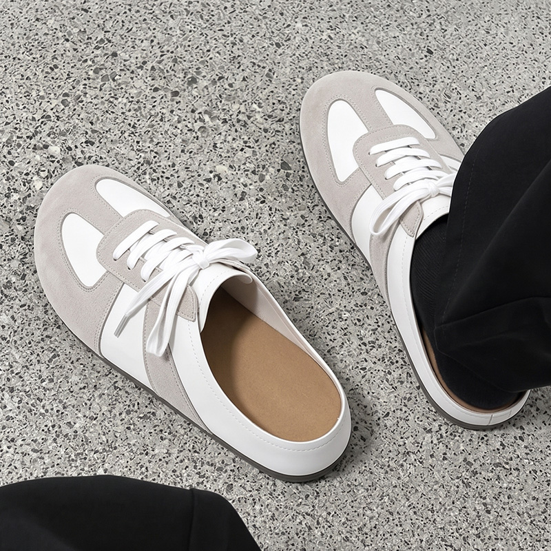 Men's Mule Shoes Sports Round  - đánh giá và giá Men Shoes Marks