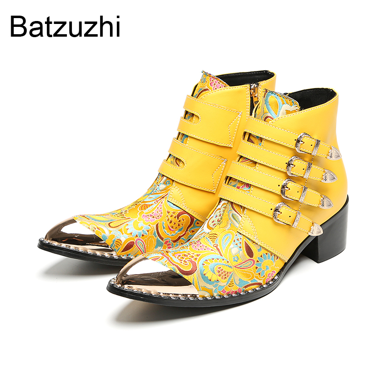 Batzuzhi 6.5cm Heels Fashion Y - đánh giá và giá Men Shoes For Wedding