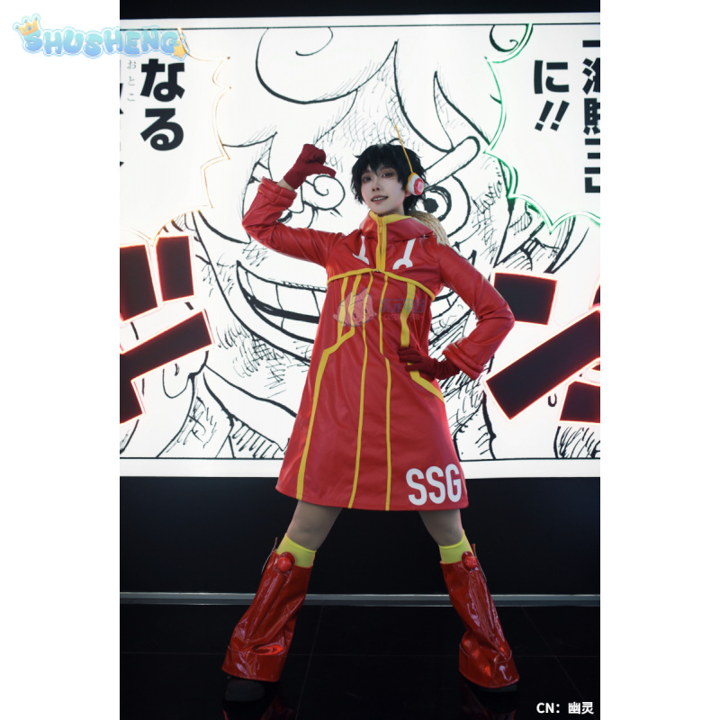 Monkey D Luffy Egghead Cospaly - đánh giá và giá Men Shoes Red