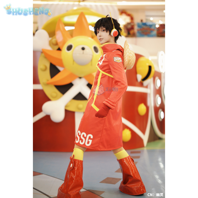 Monkey D Luffy Egghead Cospaly - đánh giá và giá Men Shoes Red