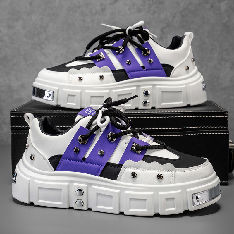 Cyberpunk Metal Decor Thick So - đánh giá và giá Men Shoes Must Have