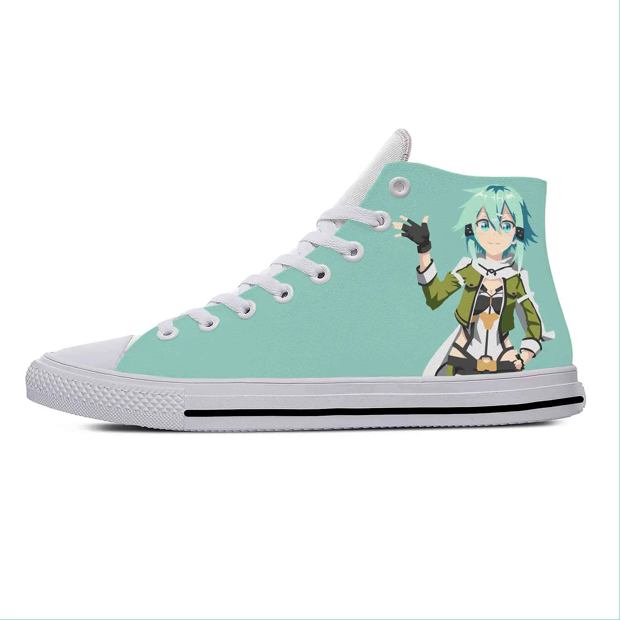 Hot Anime Cartoon Manga Sinon  - đánh giá và giá Men Shoes Online
