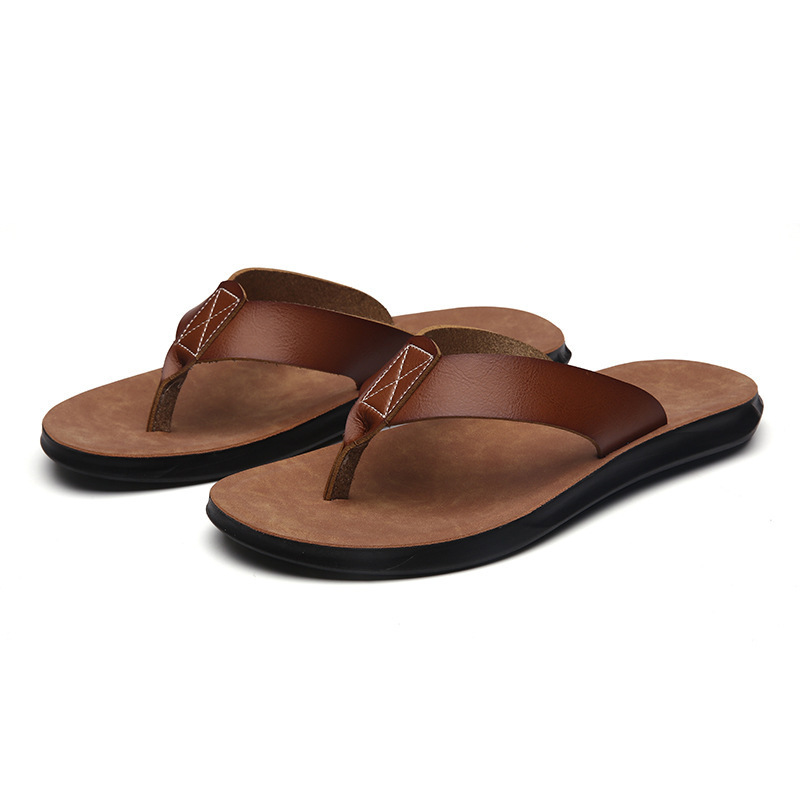 38-47 New Italian Leather Flip - đánh giá và giá Men Shoes Marks