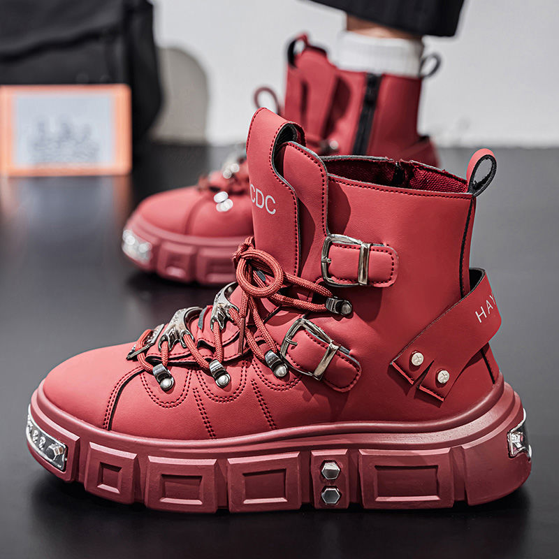 Original Brand Boots for Man P - đánh giá và giá Men Shoes Red