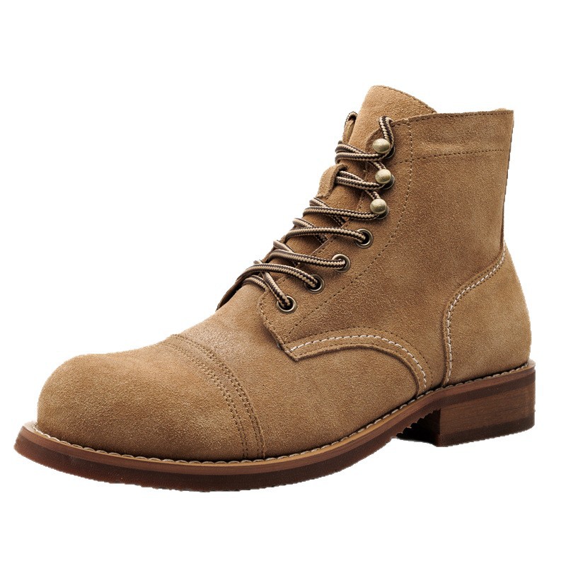 Vintage Tooling Male Motorcycl - đánh giá và giá Men Shoes Red