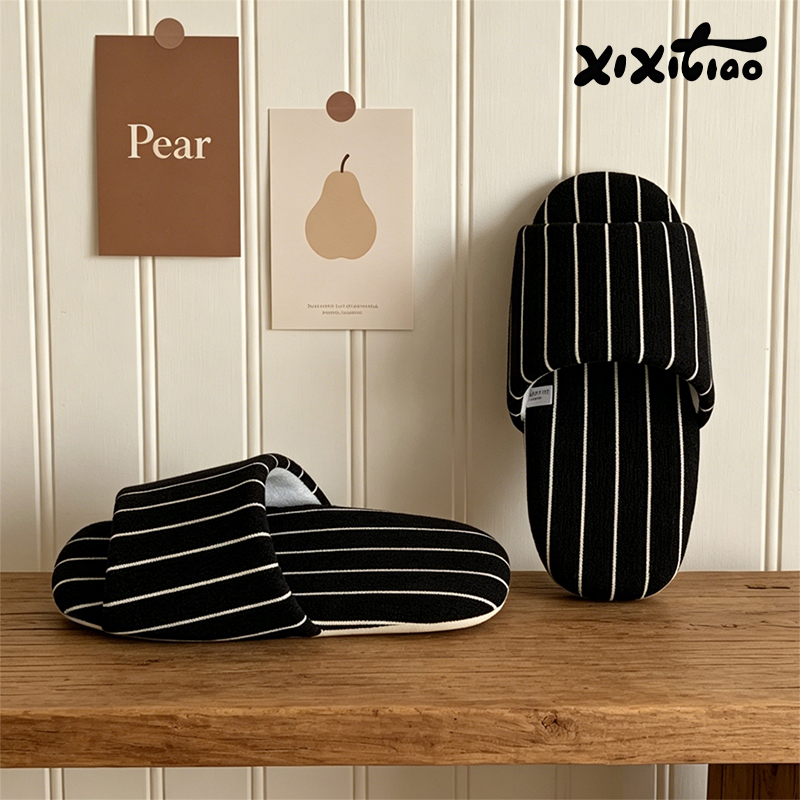 XIXITIAO Stripe Indoor Slipper - đánh giá và giá Men Shoes Style