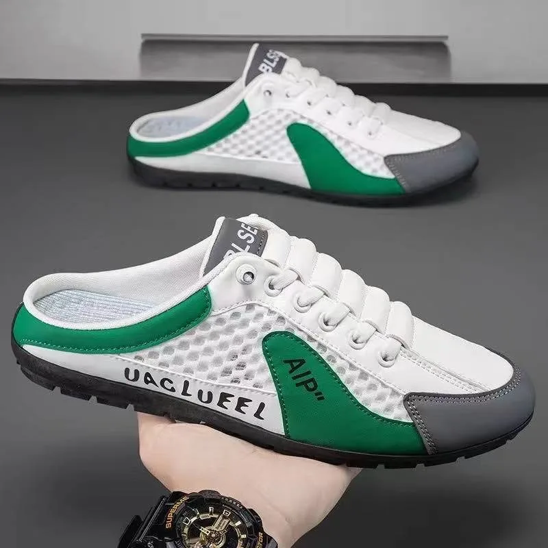 Men's Fashion Soft-soled Half  - đánh giá và giá Men Shoes Marks