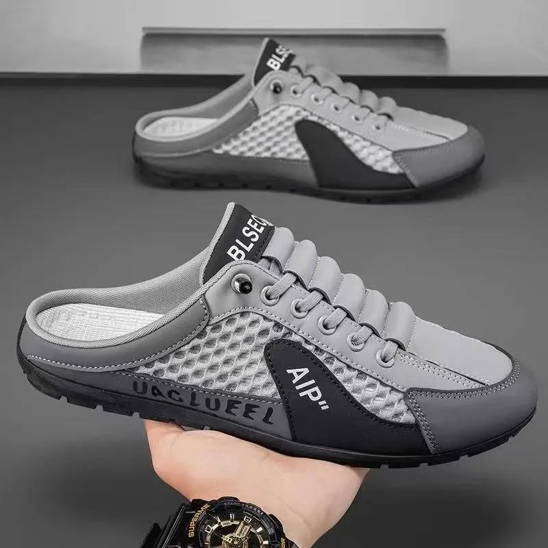 Men's Fashion Soft-soled Half  - đánh giá và giá Men Shoes Marks