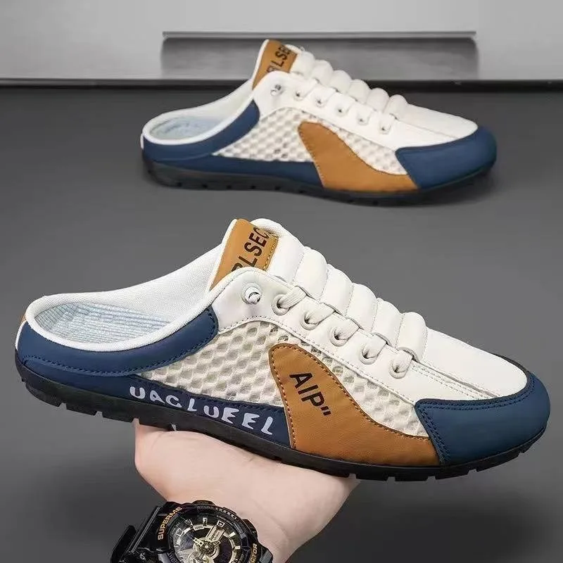 Men's Fashion Soft-soled Half  - đánh giá và giá Men Shoes Marks