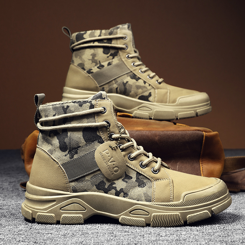 High-Top Boots for Men Autumn  - đánh giá và giá Men'S Shoes For Sale