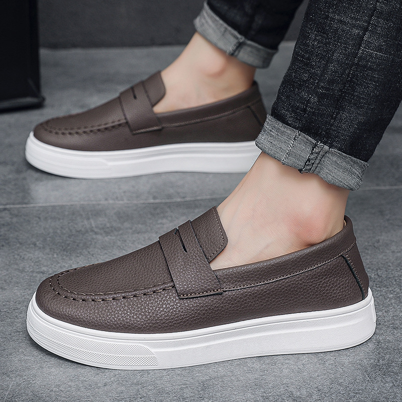 Mens loafers 2025 spring new B - đánh giá và giá Men'S Shoes Hush Puppies
