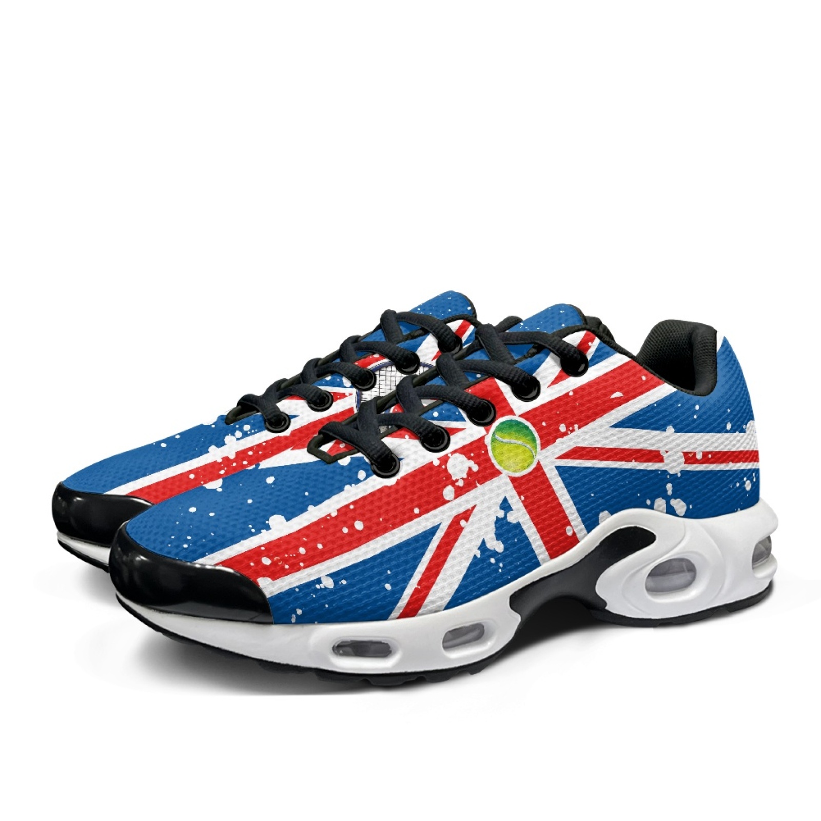PENSTROLL UK Flag Tennis Print - đánh giá và giá Men Shoes Uk