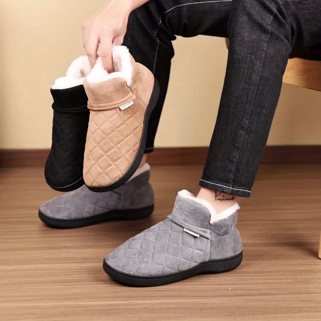 Unisex Winter Cotton Slippers  - đánh giá và giá Men Shoes Online