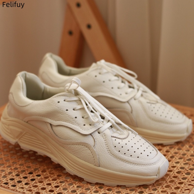 Round-toe Lace-up Casual White - đánh giá và giá Men'S Shoes Hush Puppies