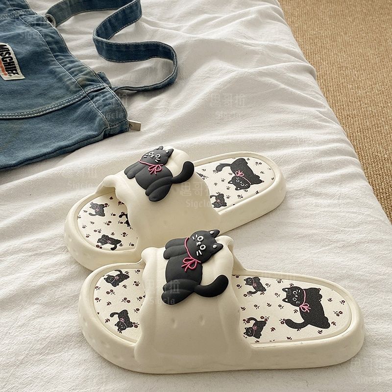 Printting Cute Bear Women Slip - đánh giá và giá Men Shoes Style