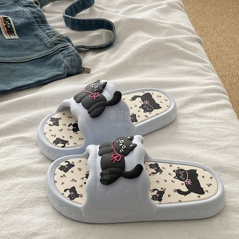 Printting Cute Bear Women Slip - đánh giá và giá Men Shoes Style