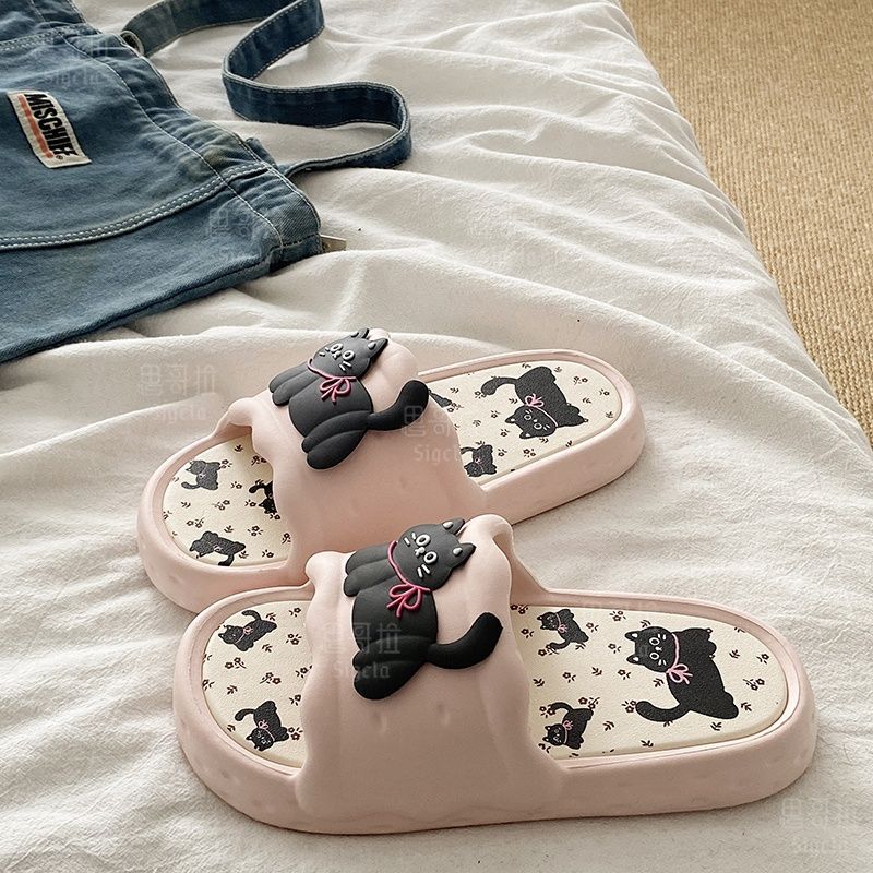 Printting Cute Bear Women Slip - đánh giá và giá Men Shoes Style
