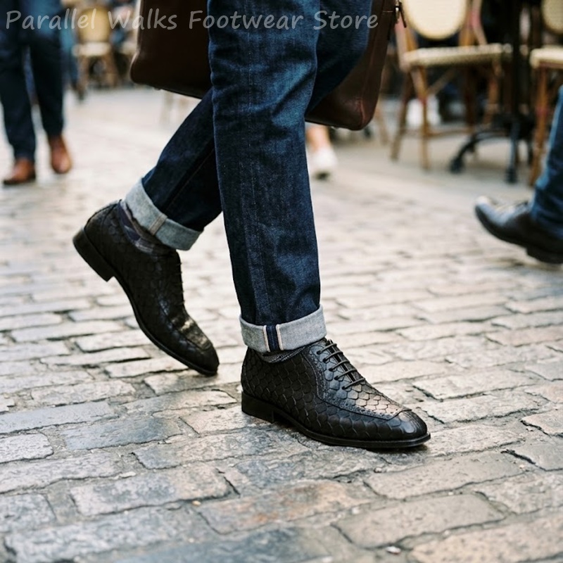 Sartorial Men Oxfords Fish Sca - đánh giá và giá Men Shoes For Wedding