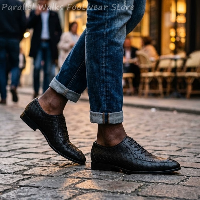Sartorial Men Oxfords Fish Sca - đánh giá và giá Men Shoes For Wedding