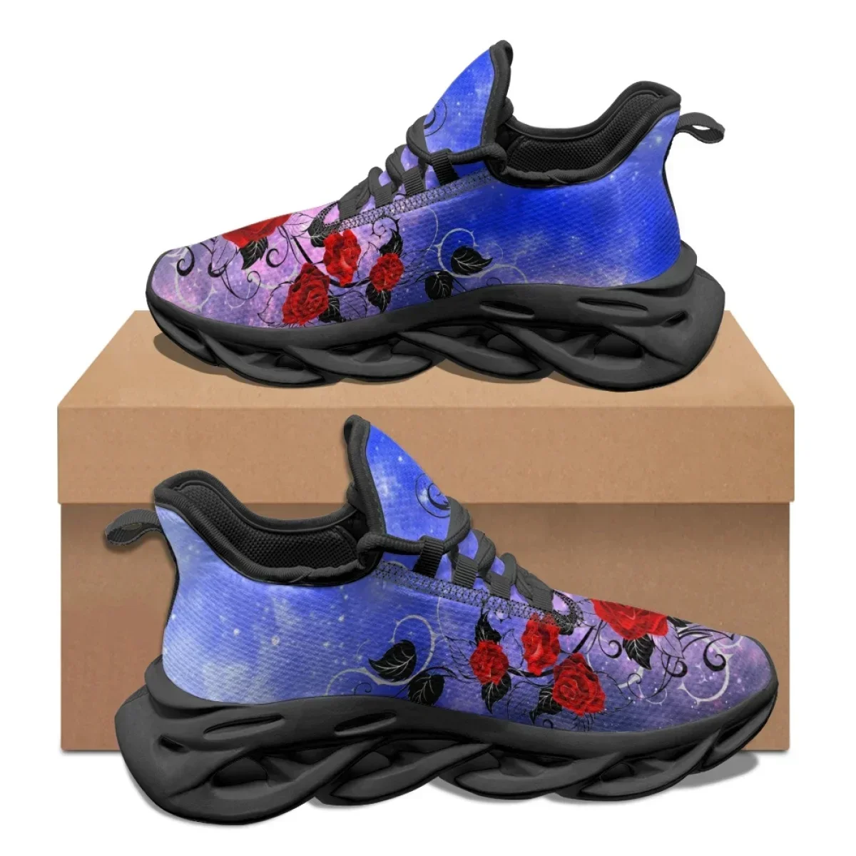 Valentine's Day Gift 3D Red Ro - đánh giá và giá Men Shoes Red