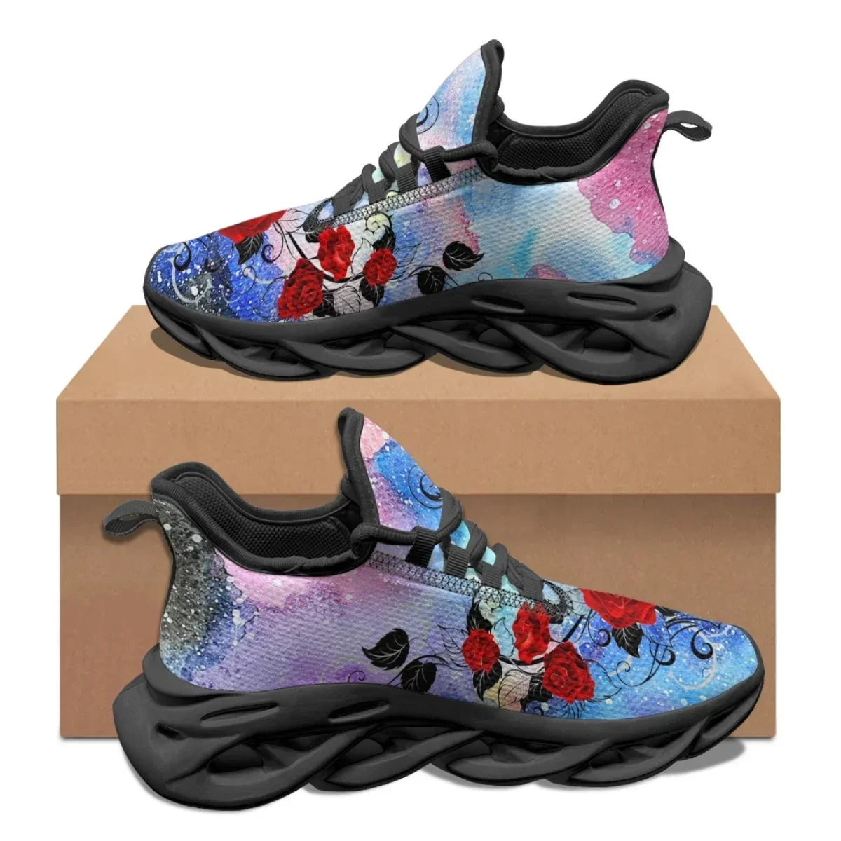 Valentine's Day Gift 3D Red Ro - đánh giá và giá Men Shoes Red
