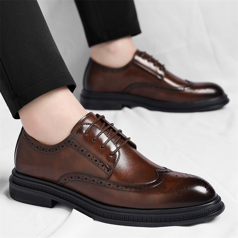 Men's Brogue Leather Shoes Fas - đánh giá và giá Men Shoes Uk