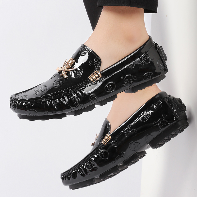 Men Quality Shoes Shine Skull  - đánh giá và giá Men'S Shoes Hush Puppies