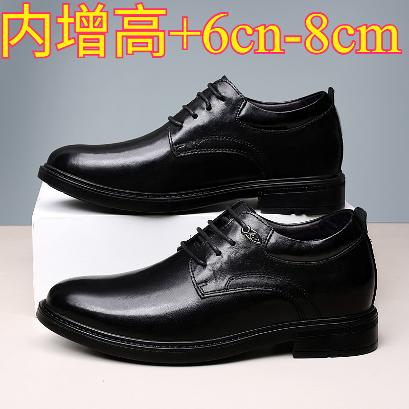 Leather Casual Elevator Shoes  - đánh giá và giá Men Shoes Marks